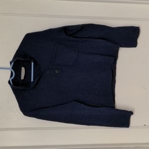 Everlane re-cashmere henley sweater